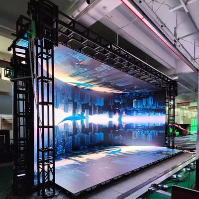 Indoor Filming Wall 3D Immersive Screen HD 7680Hz Schwarz XR Virtuelles Produktionsstudio