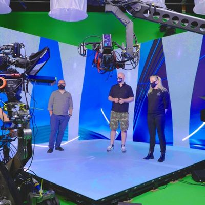 HD 16bit P1.95 Indoor Virtual XR LED-Bildschirm Hintergrundaufnahmen