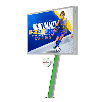 Einfache Installation 8000nits IP65 P6 Stahl led Werbetafeln Preis Werbetafeln LED-Anzeige im Freien