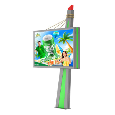 Maßgeschneiderte hohe Helligkeit wasserdicht 1920hz p6 digitaler Bildschirm Außen led Werbetafel