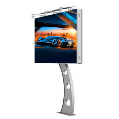 IP65 wasserdicht p6 8000nits Stahl Werbebildschirm