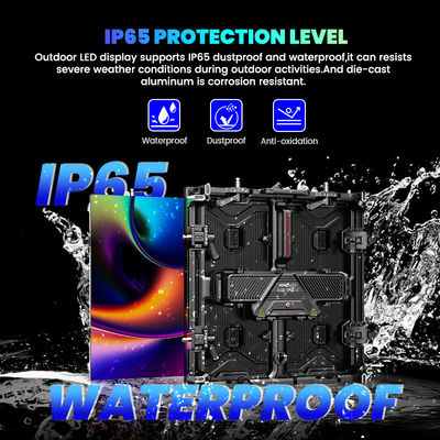 Vollfarbig 7680hz wasserdicht 500x500 p1.56 p3.91 p2.6 p2.97 p2.604 p2.976 Wandbildschirm