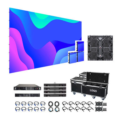 P3.91 LED-Bildschirm zur Bühnenmiete mit 50/60 Hz Bildwechselfrequenz und 800 cd/m2 Helligkeit