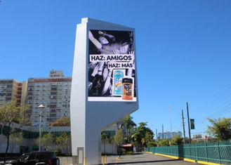 IP67 P16 farbenreiche LED-Anzeigen-Straßen-Seite im Freien mit hochauflösender Energieeinsparung