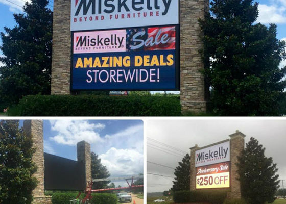 Anschlagtafel P20 IP65 RGB statische LED farbenreiche LED-Anzeige im Freien für Schule