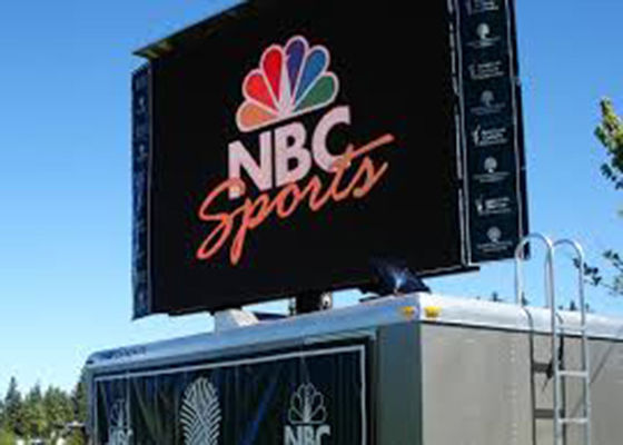 P10mm imprägniern Vled-Anzeigen-Mietgroßleinwand farbenreiches 10000dots im Freien/M2