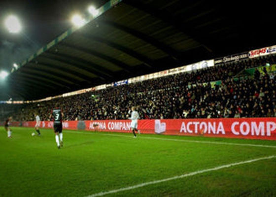 SCHIRM-Sport-Umkreis LED-Anzeige P12 P16 geführte Werbungsim freien farbenreich