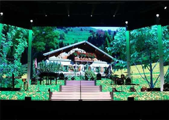 Schirm-geführte Werbungs-Innenbretter SMD2121 P3.91 Stadiums-LED energiesparend