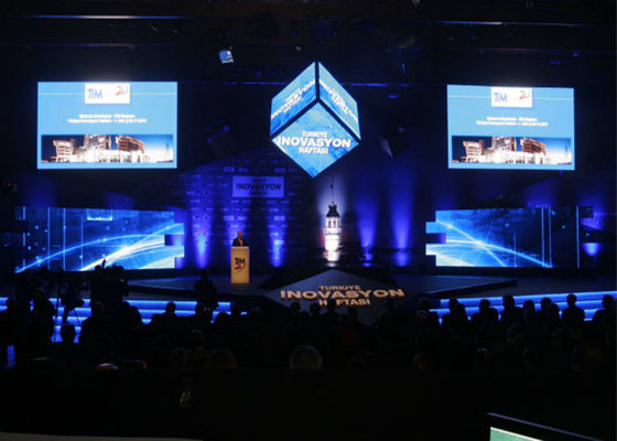 Miet-LED Bildschirm P2.5mm des farbenreichen Stadiums-für Teleshop