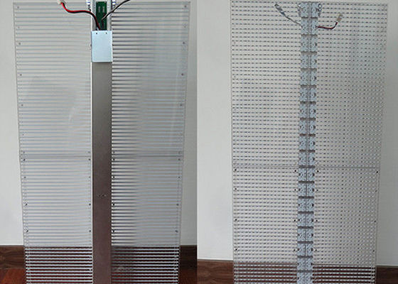 70% transparenter Schirm-Leichtgewichtler der LED-Anzeigen-P3.9mm Glaswand-LED