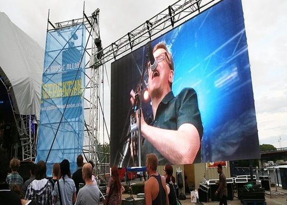 4000nits P6 SMD3535 1000w farbenreiche LED-Innenanzeige