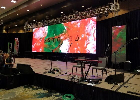 140 flexibler geführter Bildschirm SMD3528 des Grad-1R1G1B P4.46