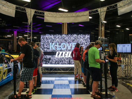 örtlich festgelegtes LED Schirm-Innenaluminium 1500nits P5mm SMD3528