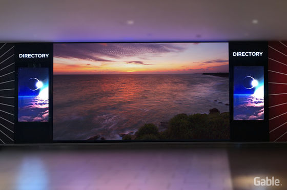 Eisen-Stahlschrank 5500cd/m2 P10 farbenreicher geführter Anschlagtafel-290W/m2