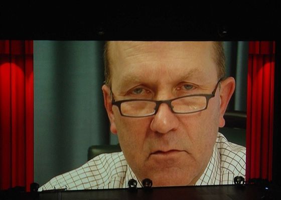 Tragbare SMD2020 900nits kreative LED-Anzeigen-Werbung P2.5