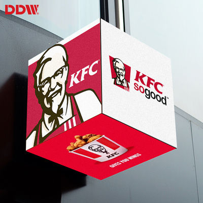 Wasserdichte Werbung im Freien führte Würfel-Schirm, Pixel P2.5 führte Würfel-Anzeige