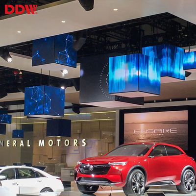 Kundenspezifischer P2.5mm geführter magischer Innenwürfel, Videoschirm führte Würfel-Anzeige