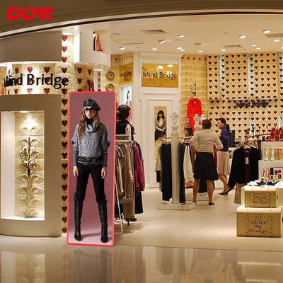 LED-Spiegelbildschirm für digitale Videowerbung, ultradünn, tragbar, P1.75, P2, P2.5