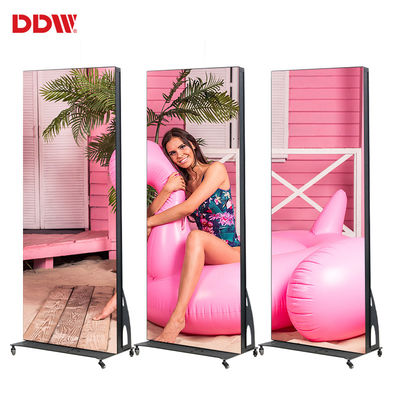 Bodenbelag Stehender Move Smart Digital Video Advertising Screen Outdoor P2.5