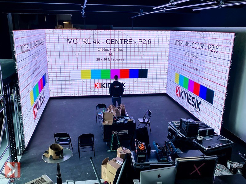 P1.95 P2.5 P2.6 Virtual Production Xr LED-Bildschirm 7680 Hz Filmstudios 3D Immersive