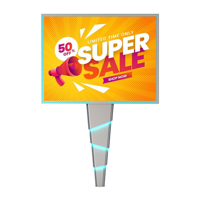 Einfache Installation 8000nits IP65 p6 Stahl Outdoor LED digitale Werbetafeln