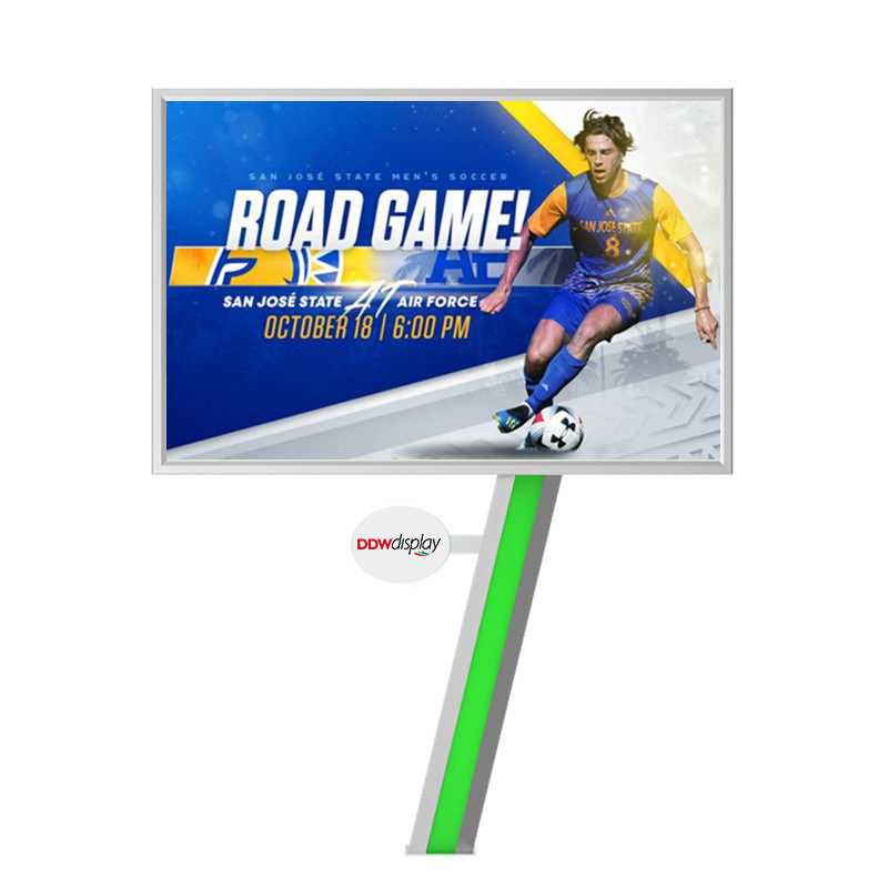 Einfache Installation 8000nits IP65 P6 Stahl led Werbetafeln Preis Werbetafeln LED-Anzeige im Freien